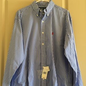 NWT Men’s Ralph Lauren Button Down Shirt